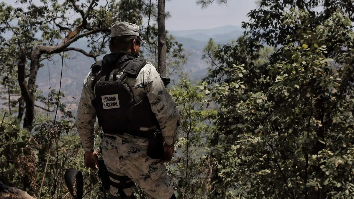 Elemento de la Guardia Nacional